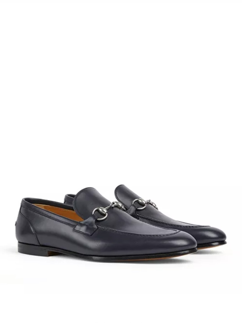 Gucci Men's Jordaan Leather Horsebit Loafers